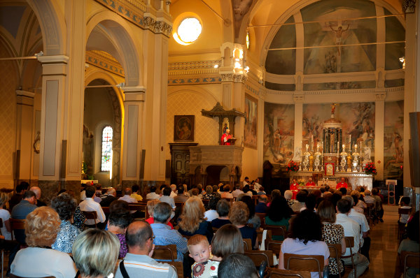 Foto della celebrazione per Don Baldina